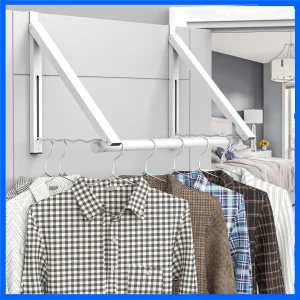 Lightweight Over The Door Drying Rack – Expandable Metal Rack, 60lbs Max Load