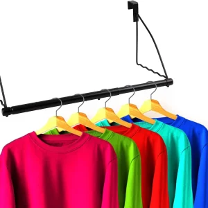 HOLDN’ STORAGE Over the Door Hooks - Over the Door Clothes Drying Rack.